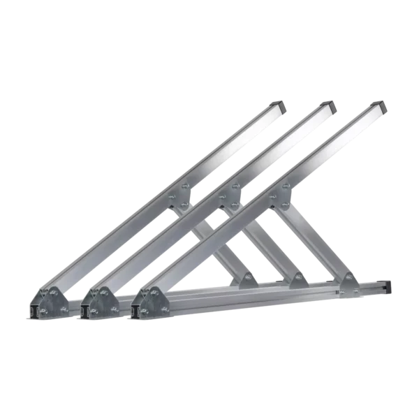 Set de montage pour centrale électrique de balcon pour jardin, toit plat et mur.