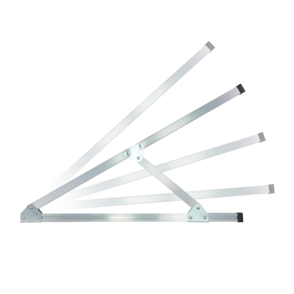 Set de montage pour centrale électrique de balcon pour jardin, toit plat et mur.