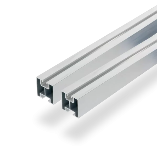 Profils de fixation pour la centrale électrique du balcon.
