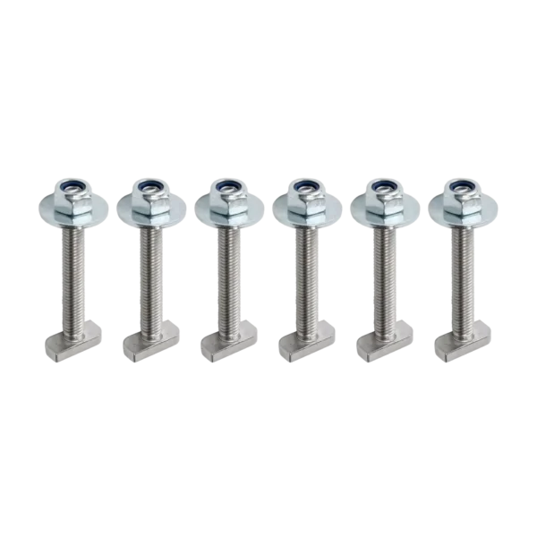 Vis pour kit de montage pour centrale électrique de balcon pour jardin, toit plat et mur.