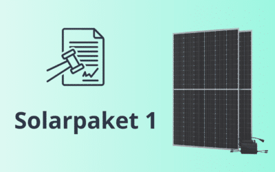 Facilités pour les centrales de balcon : le paquet solaire 1