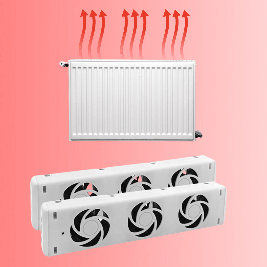 Ventilateur de radiateur pour un chauffage plus efficace