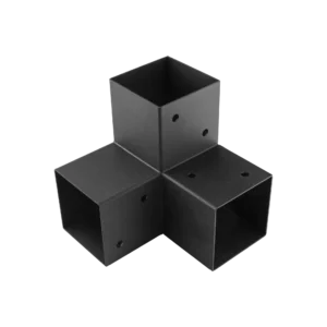 Raccord d'angle en Y pour pergola ou toit de terrasse 100x100 mm