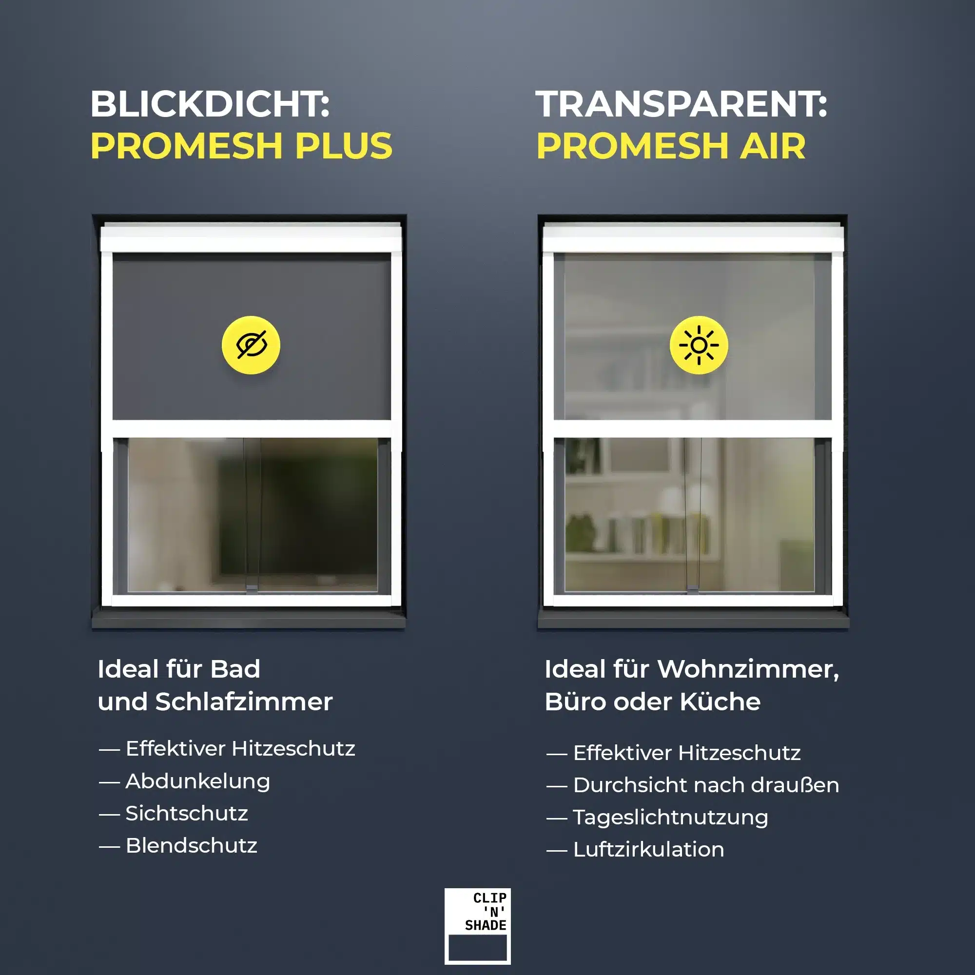 Tissu de protection thermique transparent et opaque